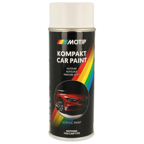 PEINTURE ACRYLIQUE KOMPAKT 45341 BLANC GRIS BRILLANT 400ML MOTIP