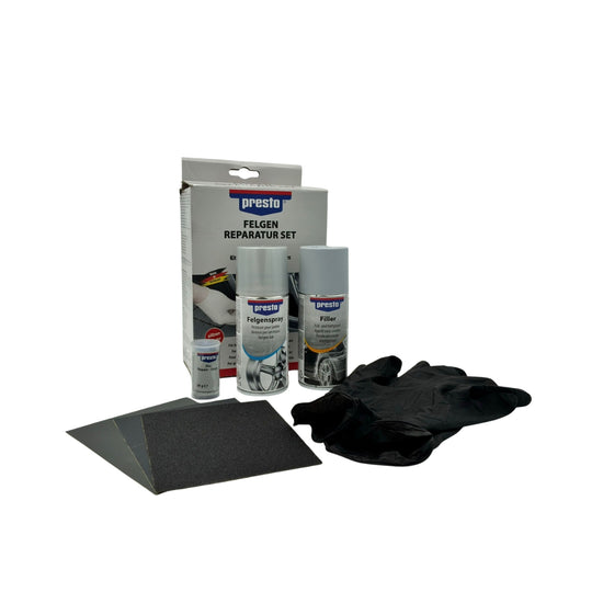 KIT DE RÉPARATION DE ROUES 500ML PRESTO