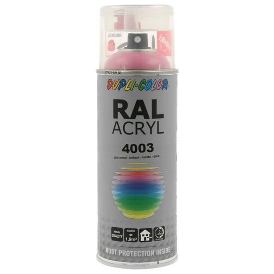 PEINTURE ACRYL RAL4003 BRILLANT 400ML DUPLI COLOR