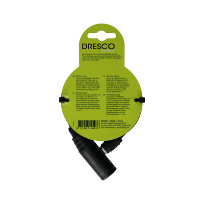 ANTIVOL CABLE 150CM DIAM 6MM 2 CLES DRESCO