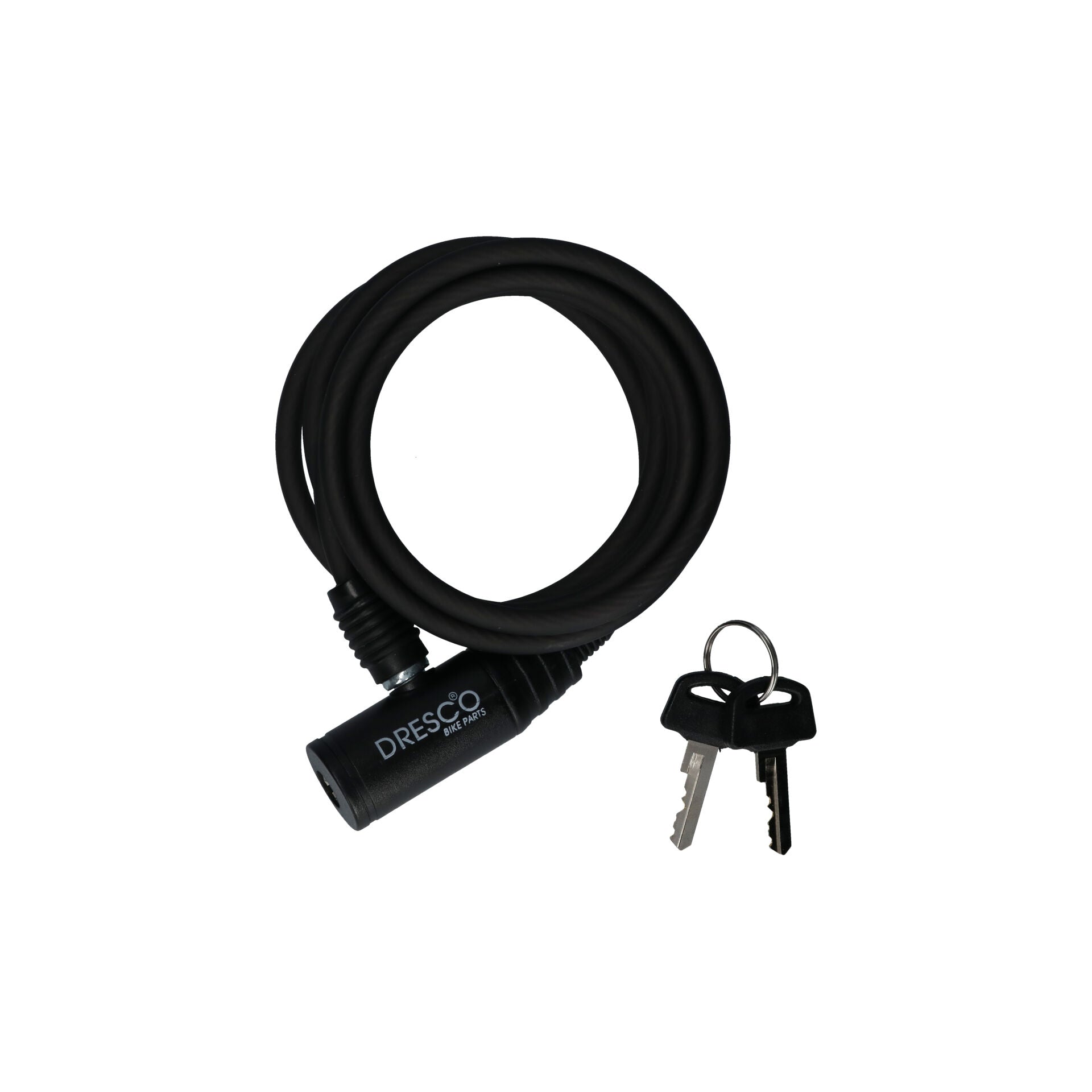 ANTIVOL CABLE 150CM DIAM 6MM 2 CLES DRESCO