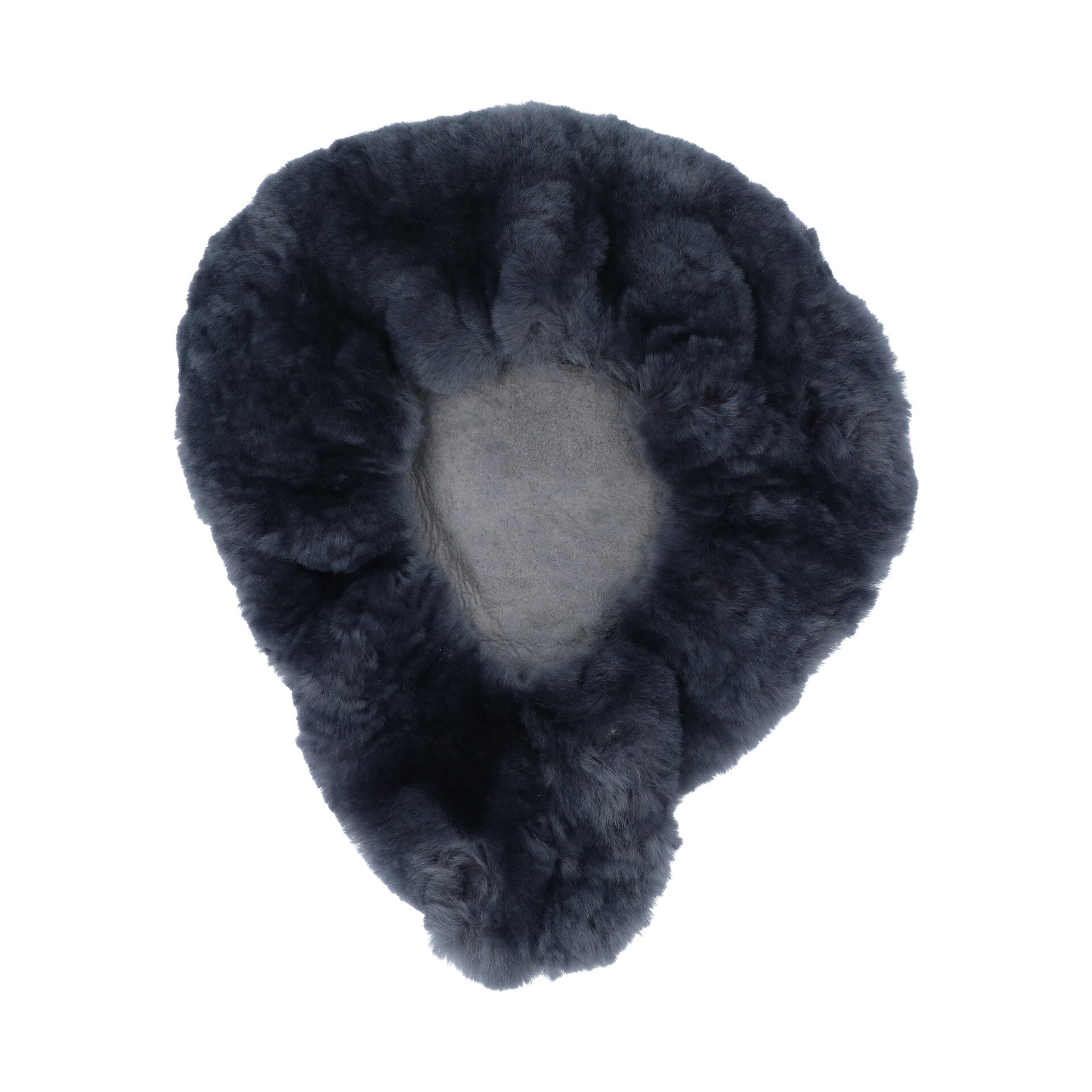 COUVRE SELLE PEAU DE MOUTON ANTHRACITE DRESCO