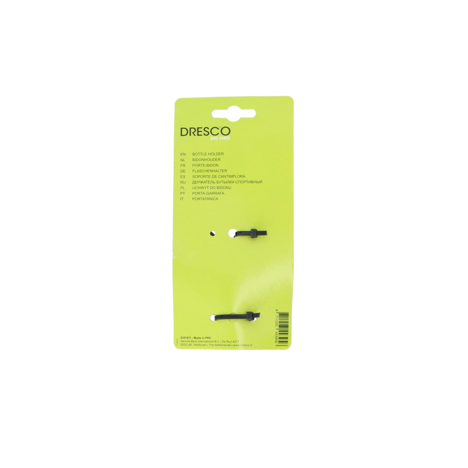 PORTE GOURDE SPORTIF NOIR DRESCO