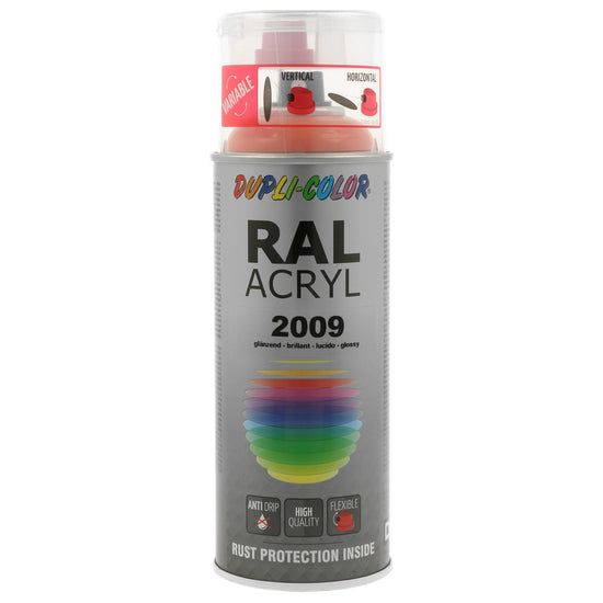 PEINTURE ACRYL RAL2009 BRILLANT 400ML DUPLI COLOR