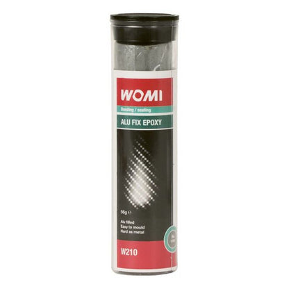 PATE DE REPARATION EPOXY POUR EPOXY 56GR COULEUR ALU WOMI W210