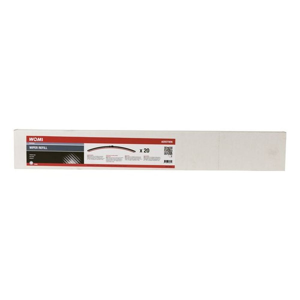 CAOUTCHOUC DE REMPLACEMENT POUR BALAIS AEROTWIN 800MM BOITE DE 20 W493