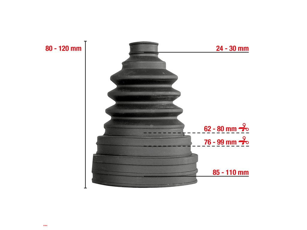 KIT SOUFFLET DE CARDAN UNIVERSELLE OEM W503