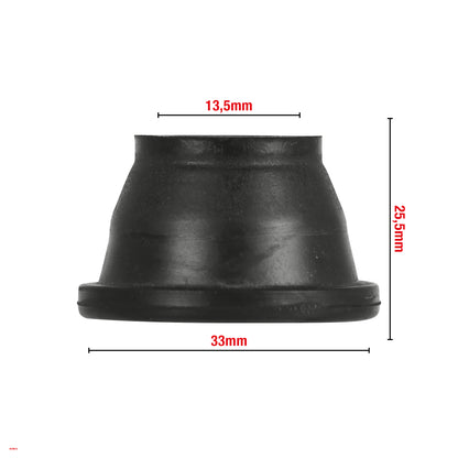CACHE ROTULE DE SUSPENSION 13,5X33X25,5MM BAGUE FIXE EN NYLON W615 VENDU PAR 25