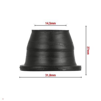 CACHE ROTULE DE SUSPENSION 14,5X31,8X27MM BAGUE FIXE EN NYLON W616 VENDU PAR 25