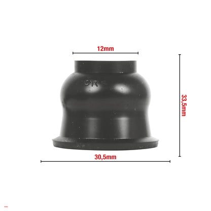 CACHE ROTULE DE SUSPENSION 12X30,5X33,5MM G12 WOMI W631 BOITE DE 10