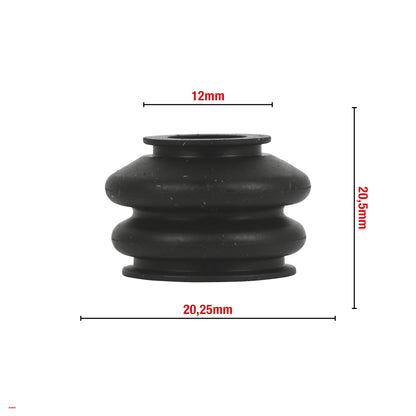 CACHE ROTULE DE SUSPENSION 12X20,25X20,5MM G12 WOMI W652 BOITE DE 10
