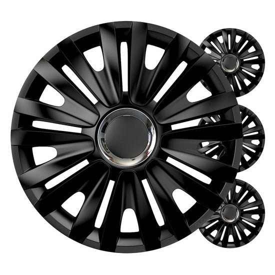 ENJOLIVEURS DE VOITURE 4PCS SET ROYAL NOIR 15" COLOR BOX