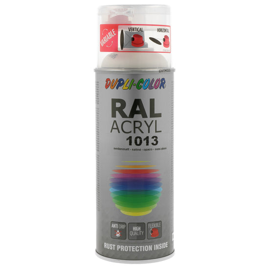 PEINTURE ACRYL RAL1013 BRILLANT 400ML DUPLI COLOR