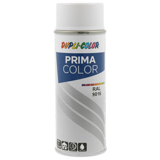 PEINTURE PRIMA RAL9016 BLANC TRAFIC BRILLANT 400ML DUPLI COLOR