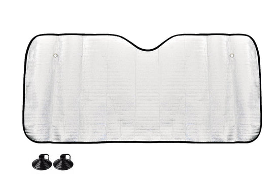 PARE-SOLEIL SOUPLE 145X70CM AVEC VENTOUSES
