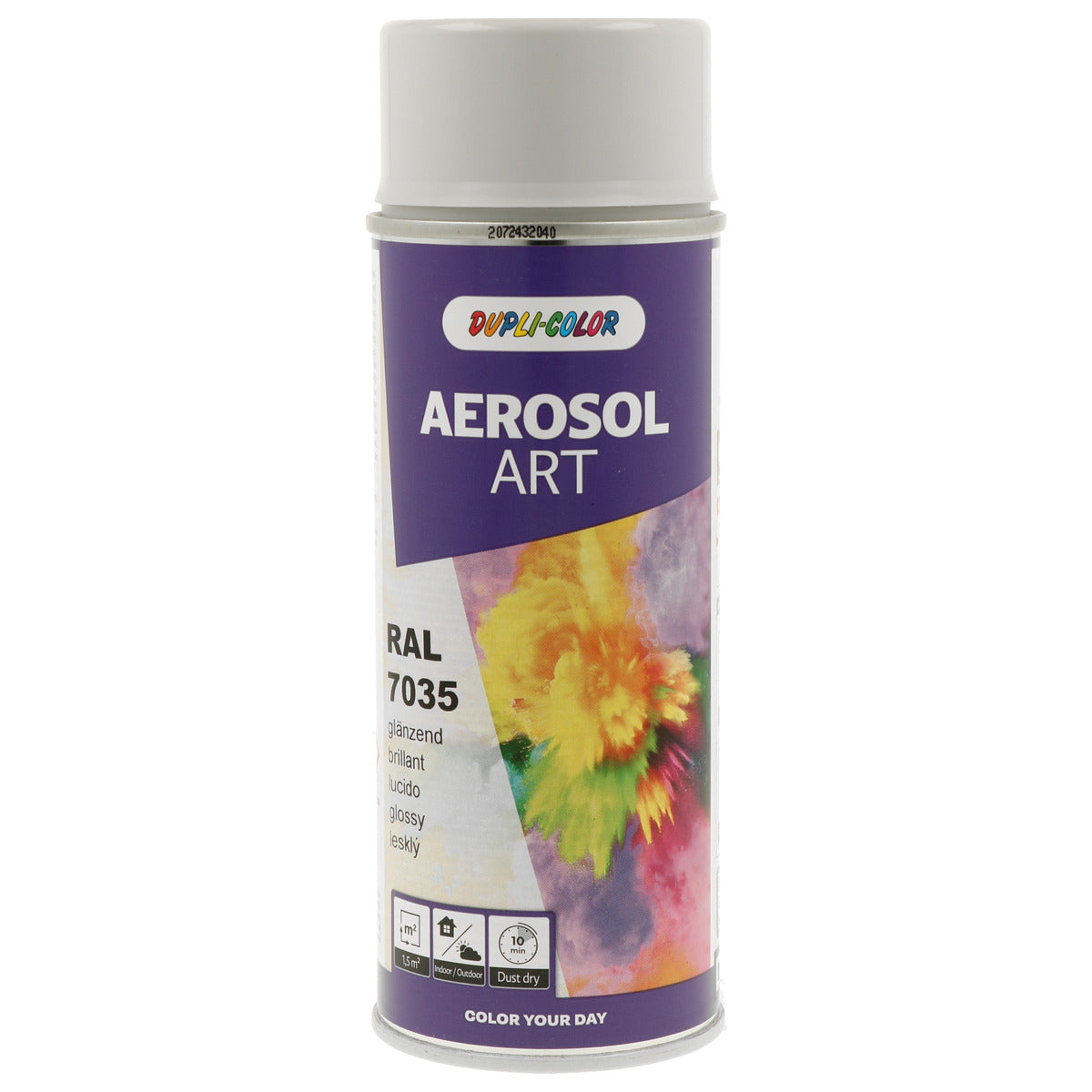 PEINTURE AEROSOL ART RAL7035 BRILLANT 400ML DUPLI COLOR
