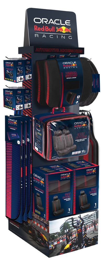 PRESENTOIR VIDE ACCESSOIRES ORACLE RED BULL RACING
