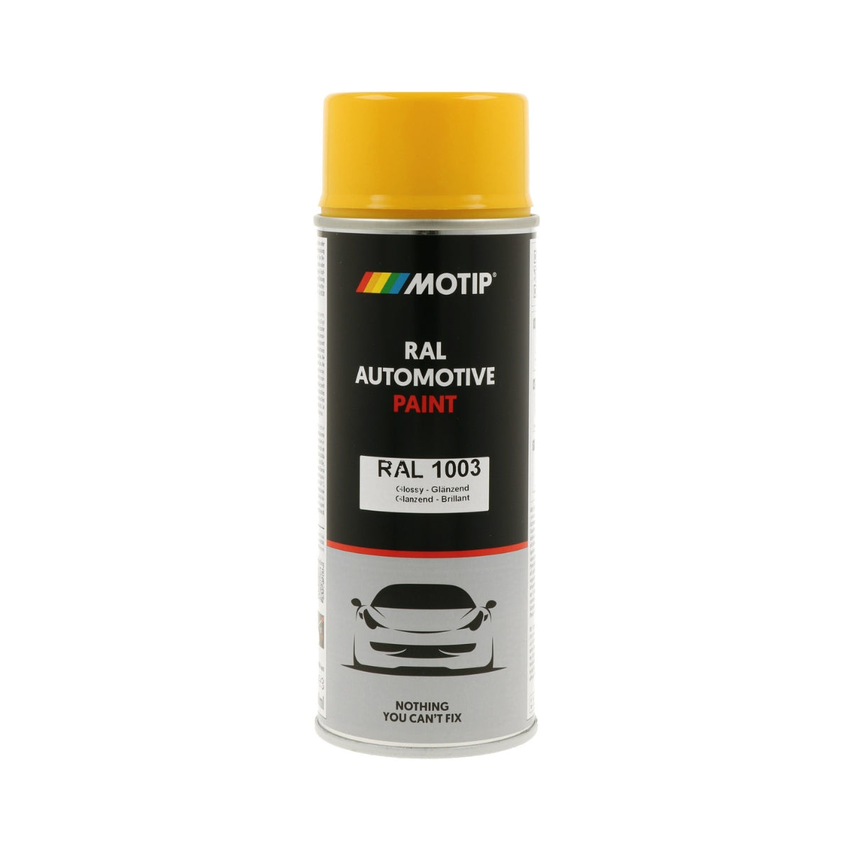 MOTIP Peinture automobile RAL 1003, finition ultra brillante, aérosol 400 ml | 880118