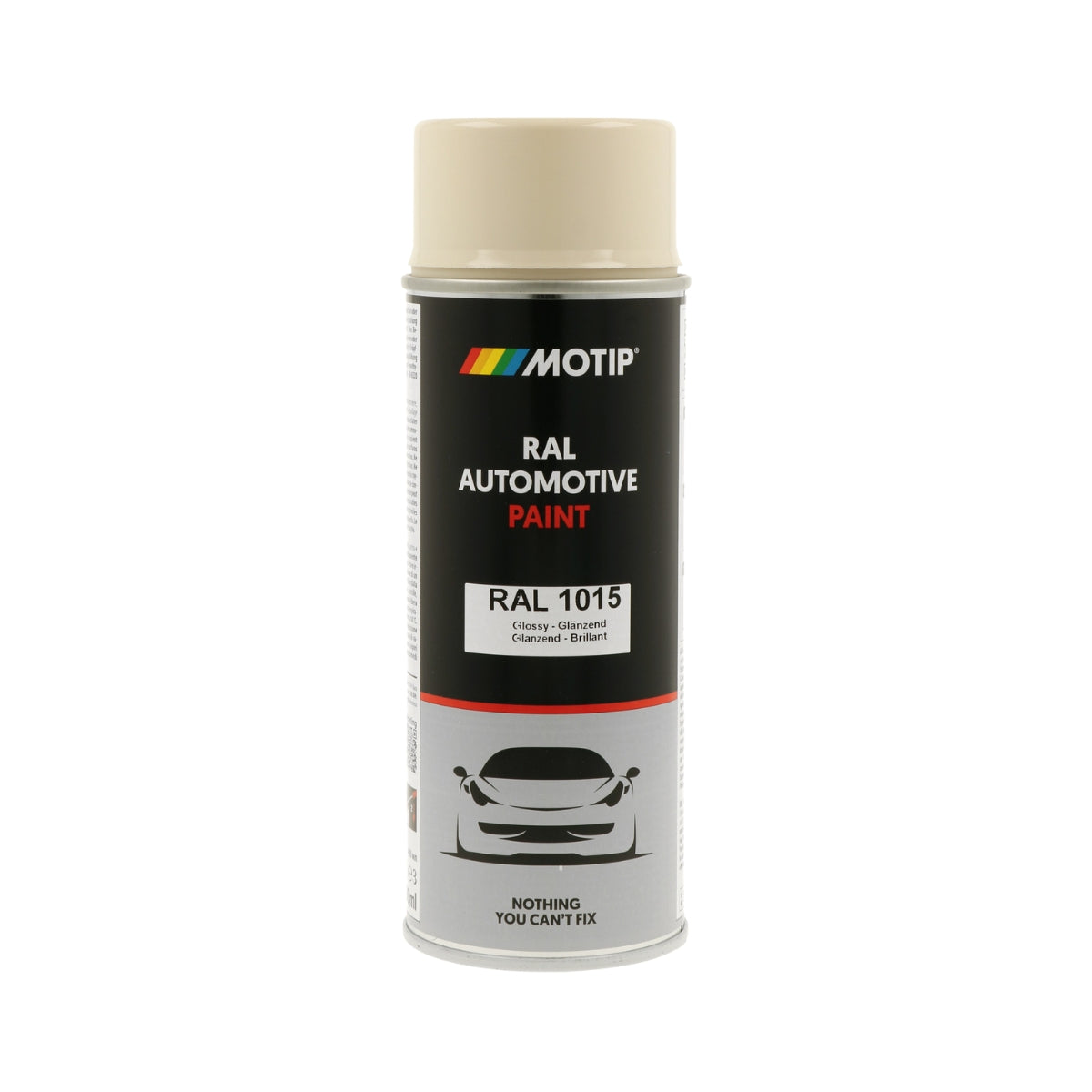 MOTIP Peinture automobile RAL 1015, finition ultra brillante, aérosol 400 ml | 880120