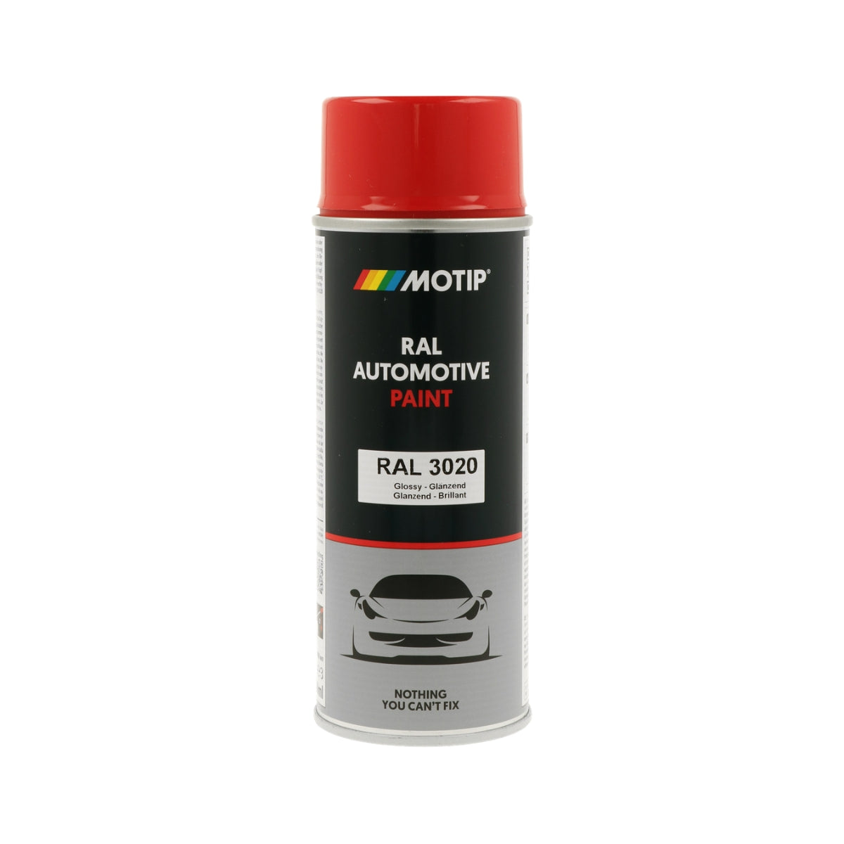 MOTIP Peinture automobile RAL 3020, finition ultra brillante, aérosol 400 ml | 880133