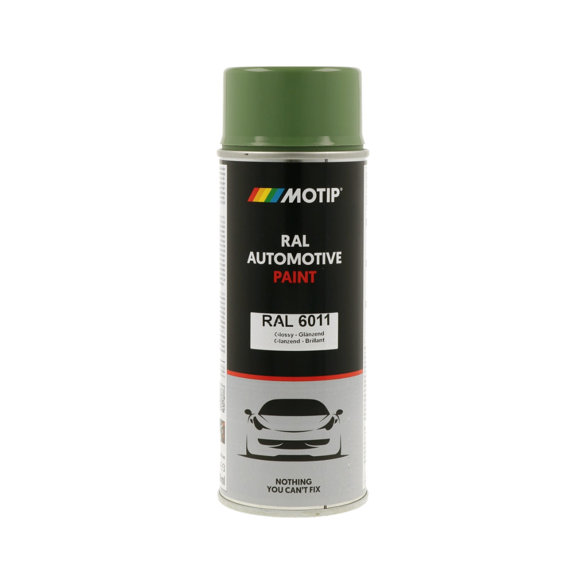 MOTIP Peinture automobile RAL 6011, finition ultra brillante, aérosol 400 ml | 880145