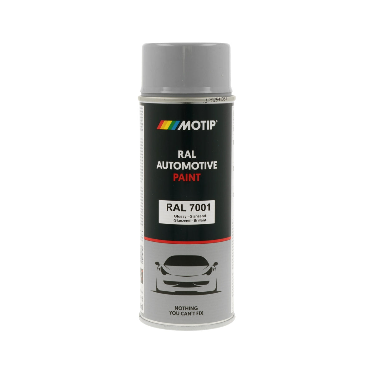 MOTIP Peinture automobile RAL 7001, finition ultra brillante, aérosol 400 ml | 880147