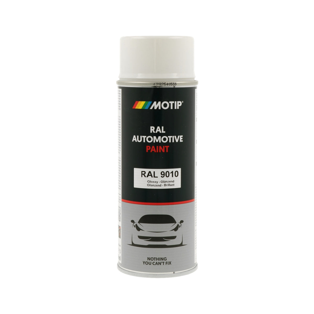 MOTIP Peinture automobile RAL 9010, finition ultra brillante, aérosol 400 ml | 880164