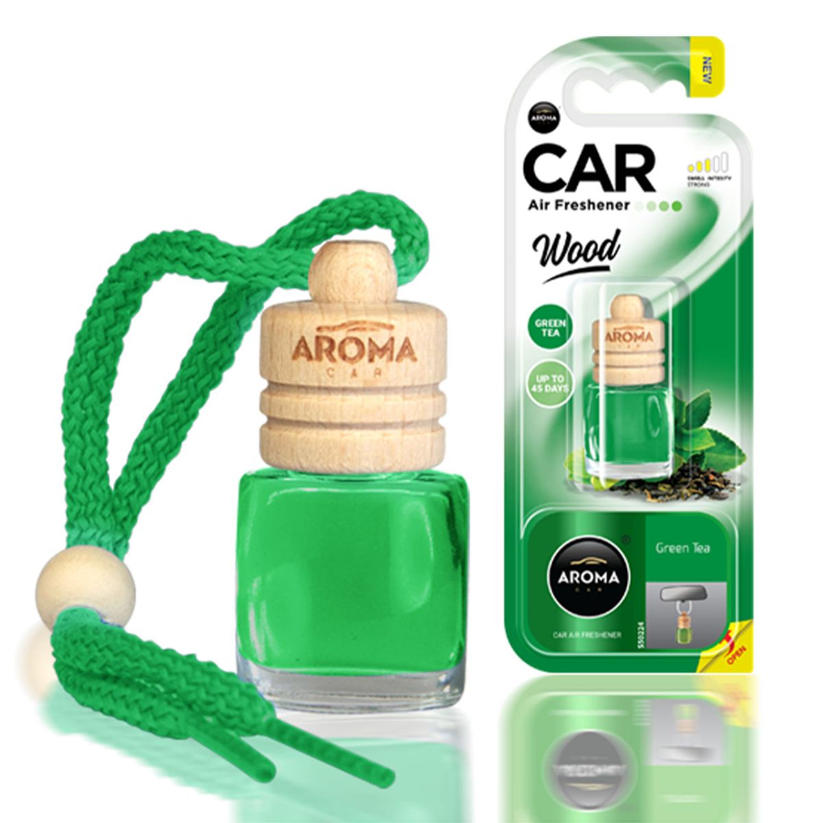 DESODORISANT AROMA WOOD THE VERT