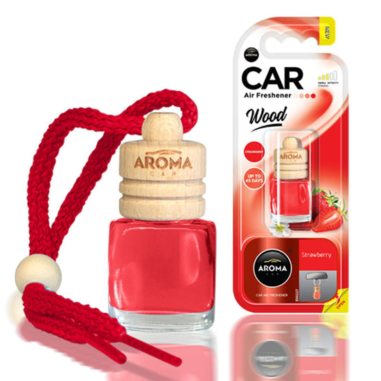 DESODORISANT AROMA WOOD FRAISE
