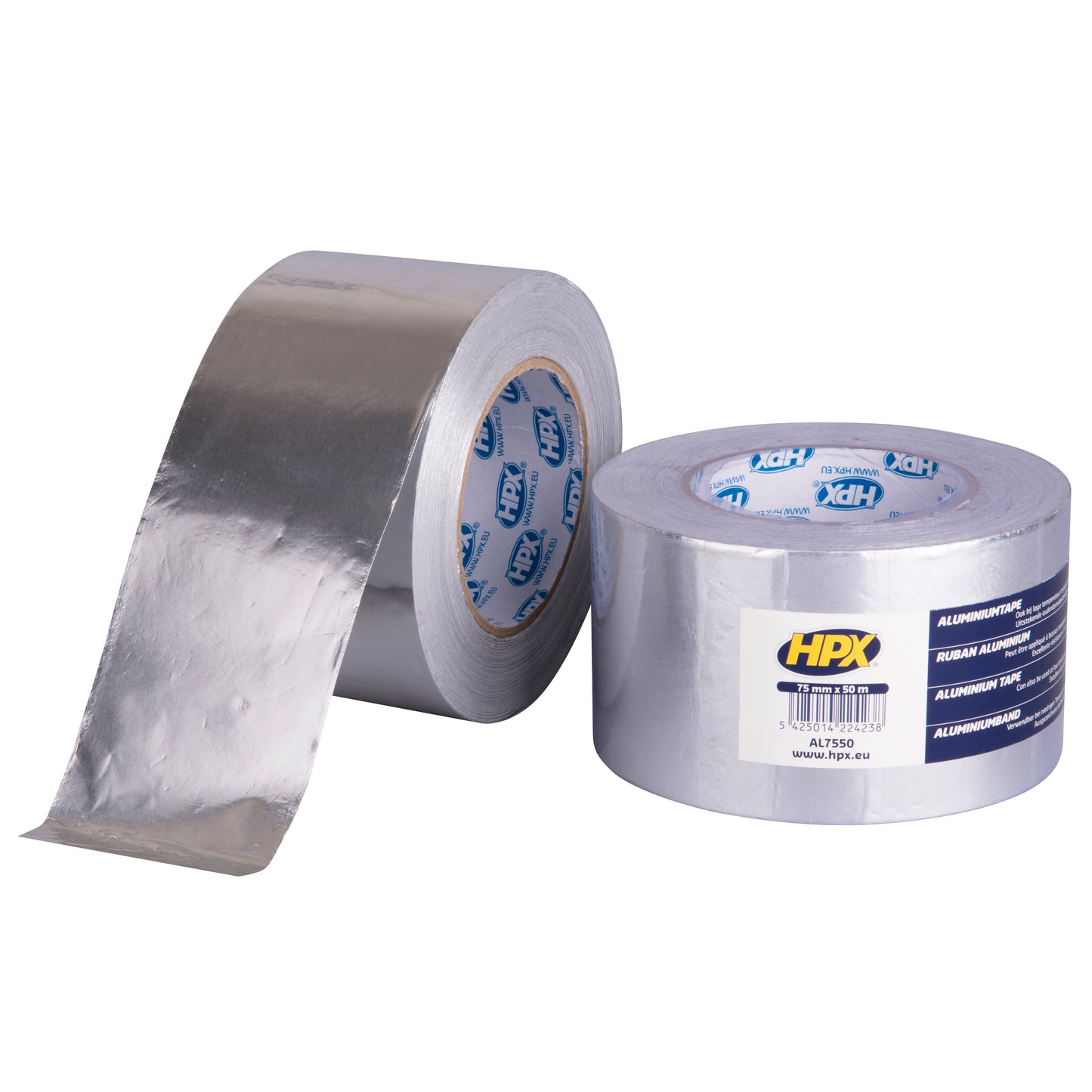 RUBAN ADHESIF ALUMINIUM - 75MM X 50M HPX