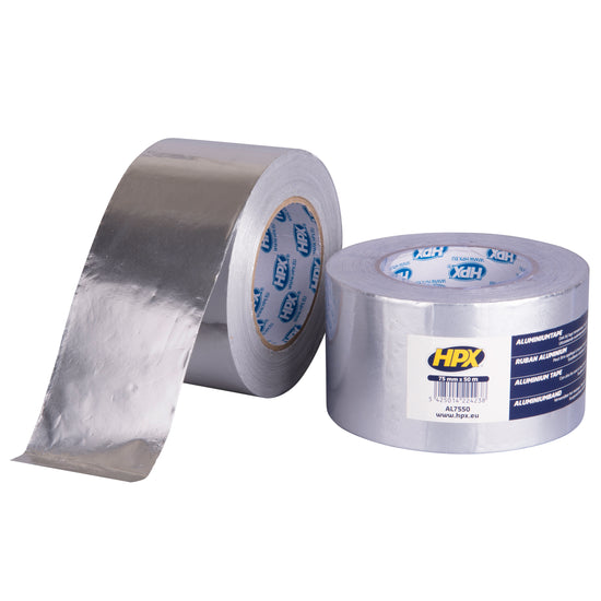 RUBAN ADHESIF ALUMINIUM - 75MM X 50M HPX