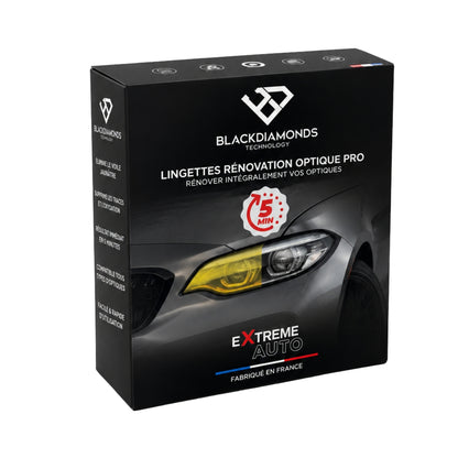 KIT PRO LINGETTES RENOV'PHARES (LINGETTES/GANTS/EPONGE A PONCER/BANDE ADHESIVE) BLACK DIAMONDS