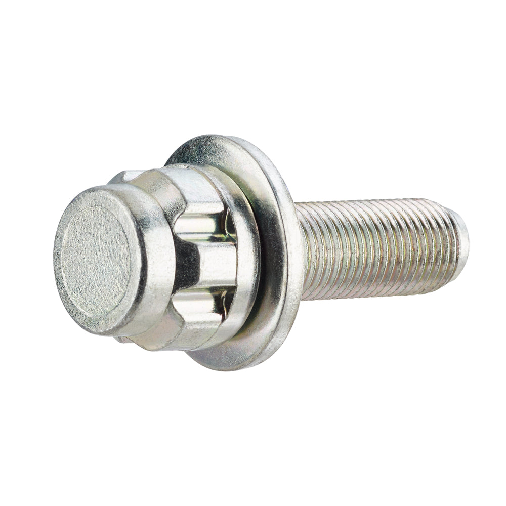 4 VIS ANTIVOL LOKNOX M12X1.25/ PLAT/ LONG. 35.3MM/ Ø17/19MM