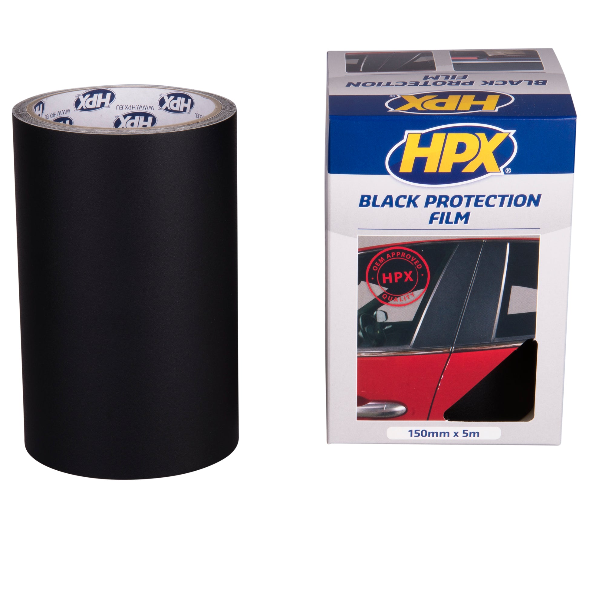 FILM PROTECTION PEINTURE - NOIR 150MM X 5M HPX