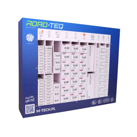 PRESENTOIR MURAL 763 AMPOULES DE REMPLACEMENT 12V MTECH