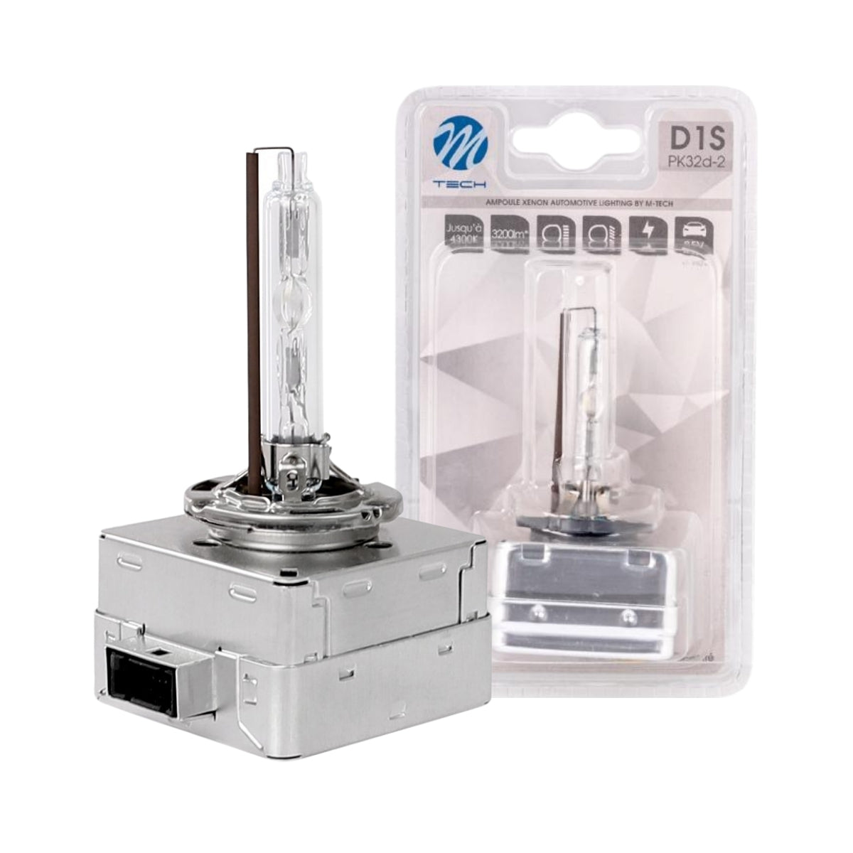 1 AMPOULE D1S 4300K 35W +30% CE (BLISTER)
