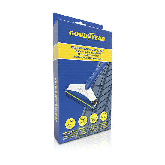 GRATTE-GIVRE EN ABS + ACIER INOXYDABLE 345 MM GOODYEAR