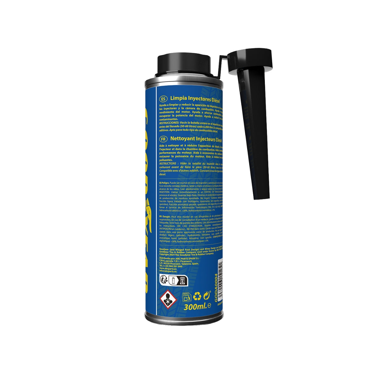NETTOYANT INJECTEURS DIESEL 300ML GOODYEAR