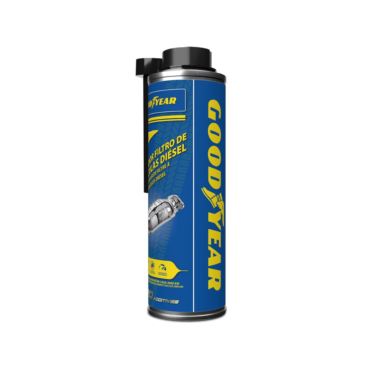 NETTOYANT FILTRE A PARTICULES 300ML GOODYEAR