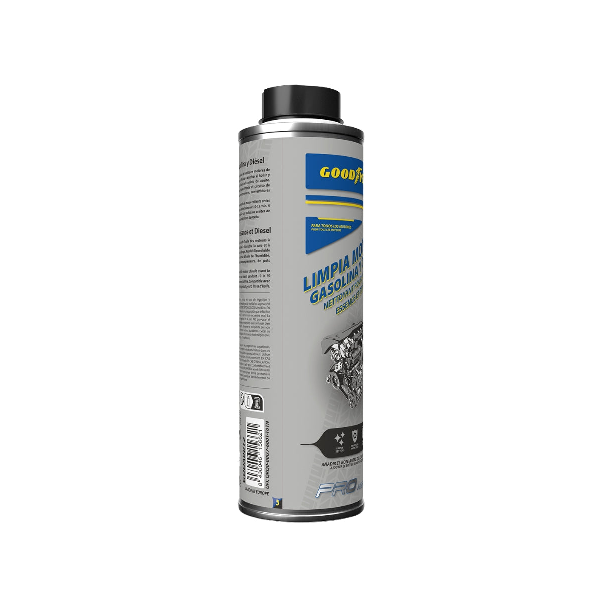 NETTOYANT MOTEUR ESSENCE ET DIESEL 300ML GOODYEAR