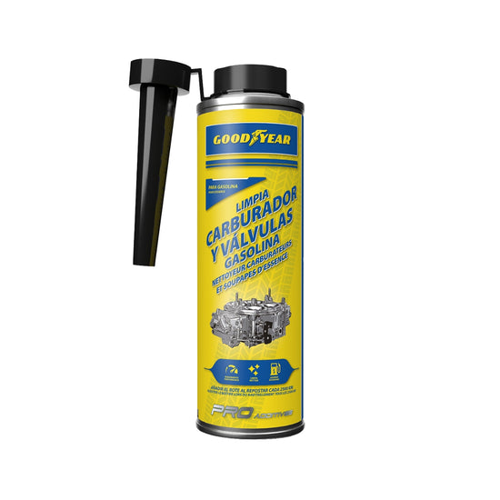NETTOYANT CARBURATEUR ET SOUPAPES ESSENCE 300ML GOODYEAR