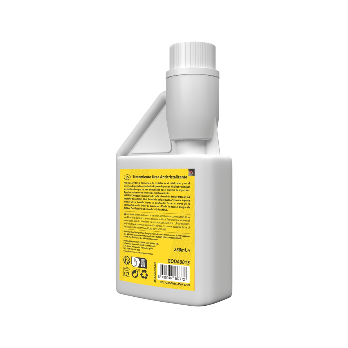 TRAITEMENT ANTI CRISTALLISANT A L'UREE POUR AD BLUE 250ML GOODYEAR