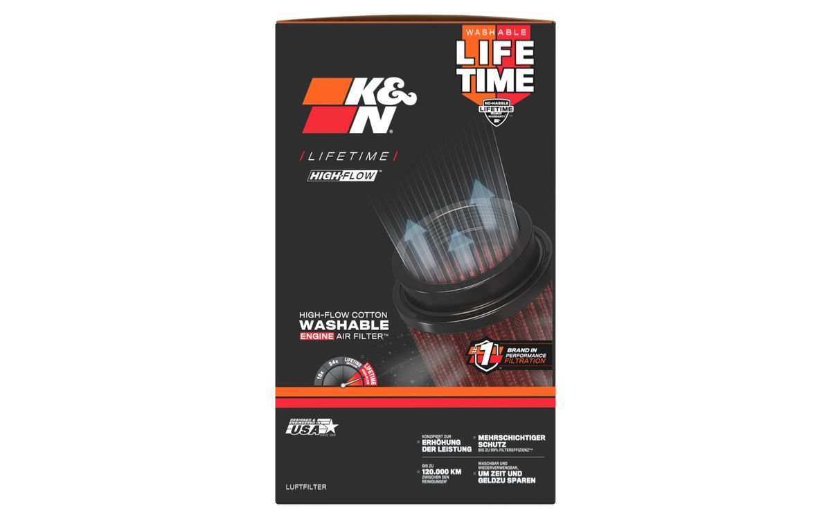 FILTRE A AIR DE REMPLACEMENT HA-1020 K&N