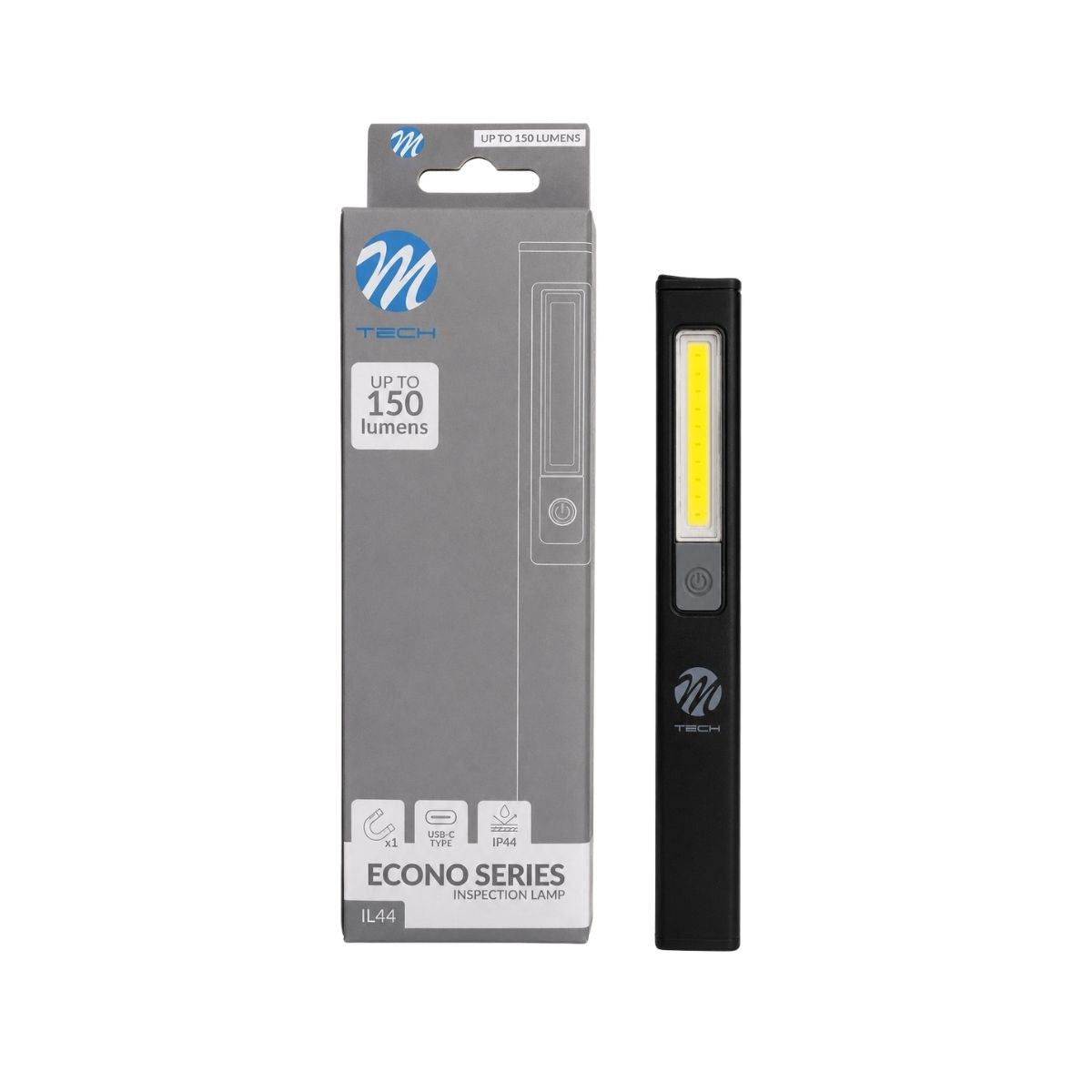 LAMPE LED RECHARGEABLE ULTRA PLATE 1,5W USB-C MTECH