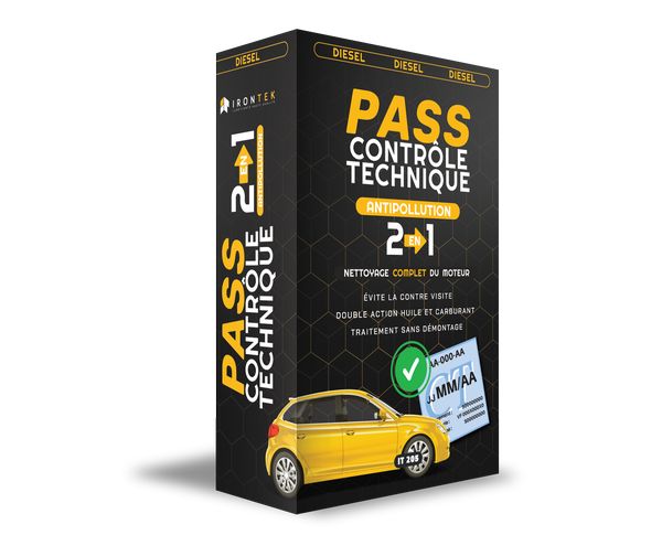 PASS CONTROLE TECHNIQUE DIESEL FLACON 2 X 300 ML