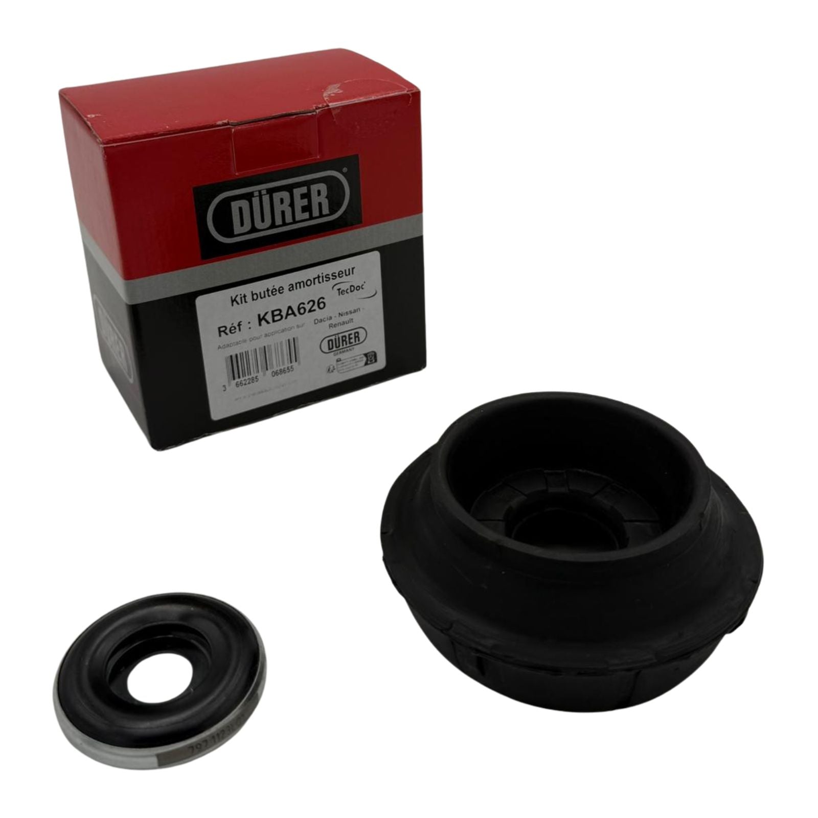 KIT BUTÉE D'AMORTISSEURS ADAPTABLE POUR RENAULT CLIO II … KBA626