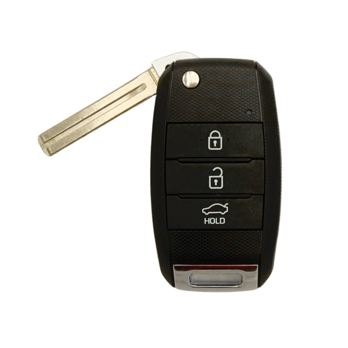 COQUE CLE ADAPTABLE POUR KIA 3 BOUTONS LAME A RAINURE CENTRALE