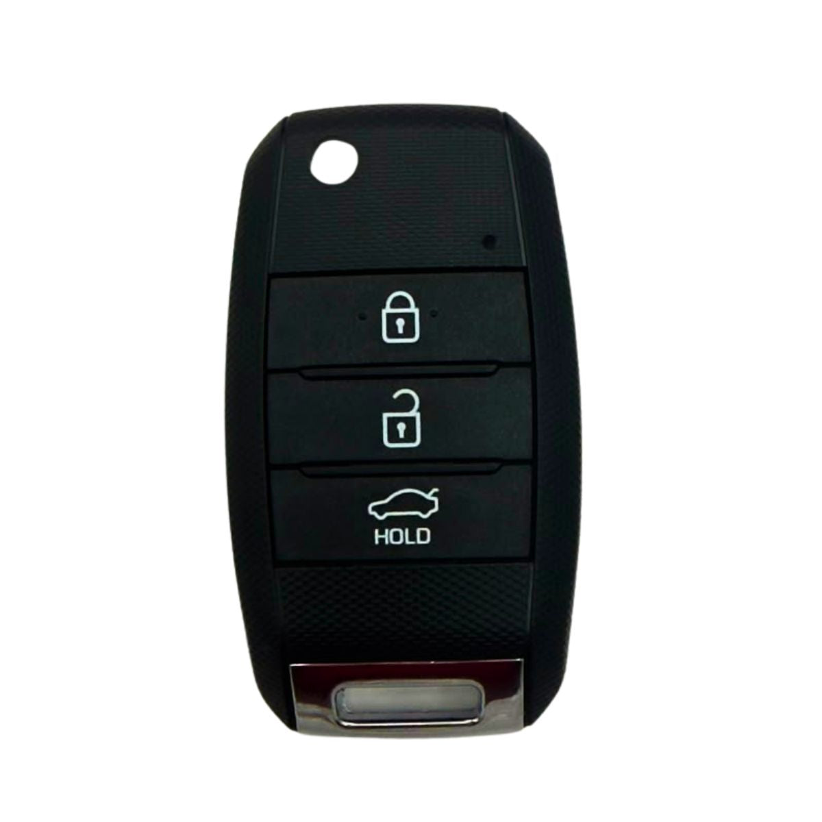 COQUE CLE ADAPTABLE POUR KIA 3 BOUTONS LAME A RAINURE CENTRALE