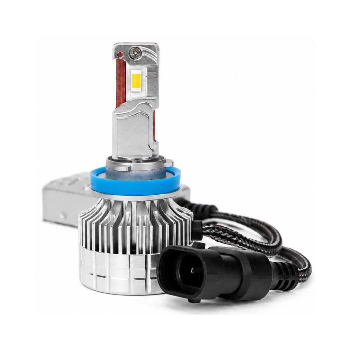 AMPOULES LED CONNECTEES H11 X 2 AVEC APPLICATION 9-60V MAX 110W 2800K A 6500K MAX 9000LMS