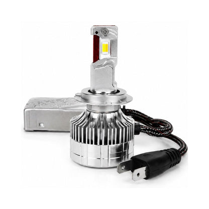 AMPOULES LED CONNECTEES H7 X 2 AVEC APPLICATION 9-60V MAX 110W 2800K A 6500K MAX 9000LMS